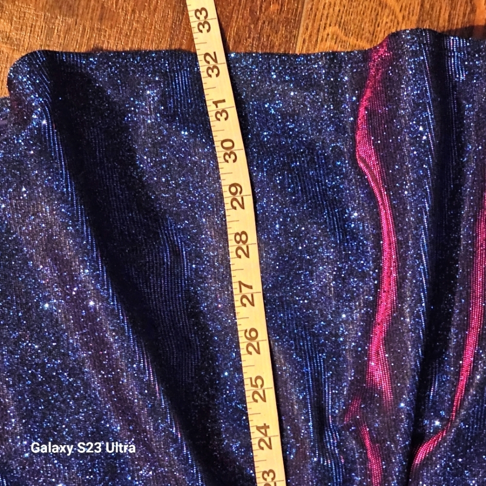 Juniors' Glitter-Knit Skater Party Dress - Picture 10 of 13
